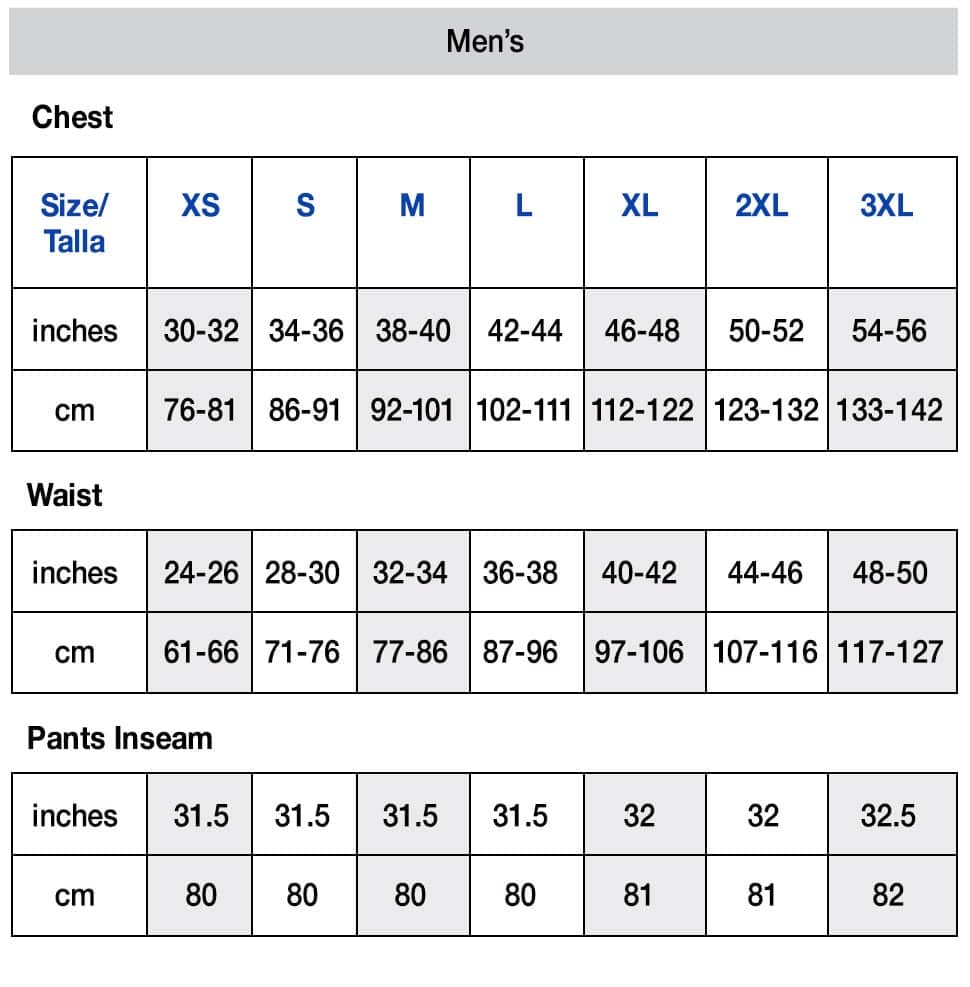 Champion Sweater Size Chart
