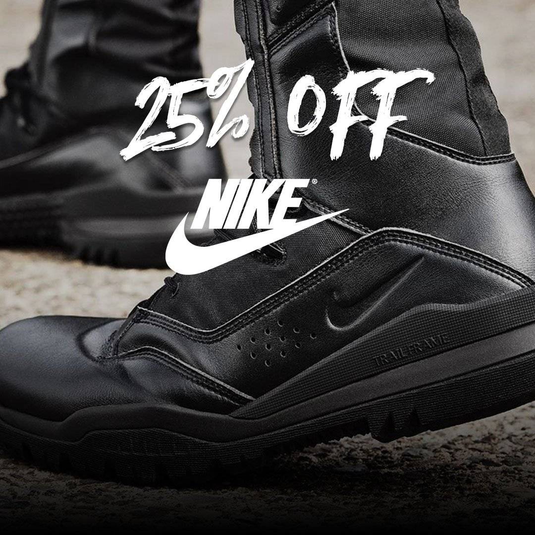 25% Off Nike