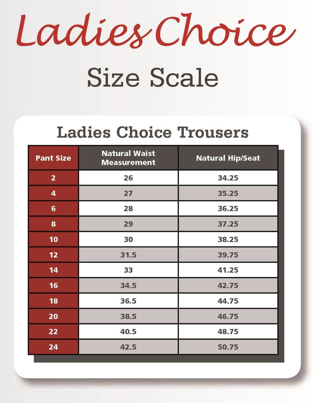 Elbeco Shirt Size Chart