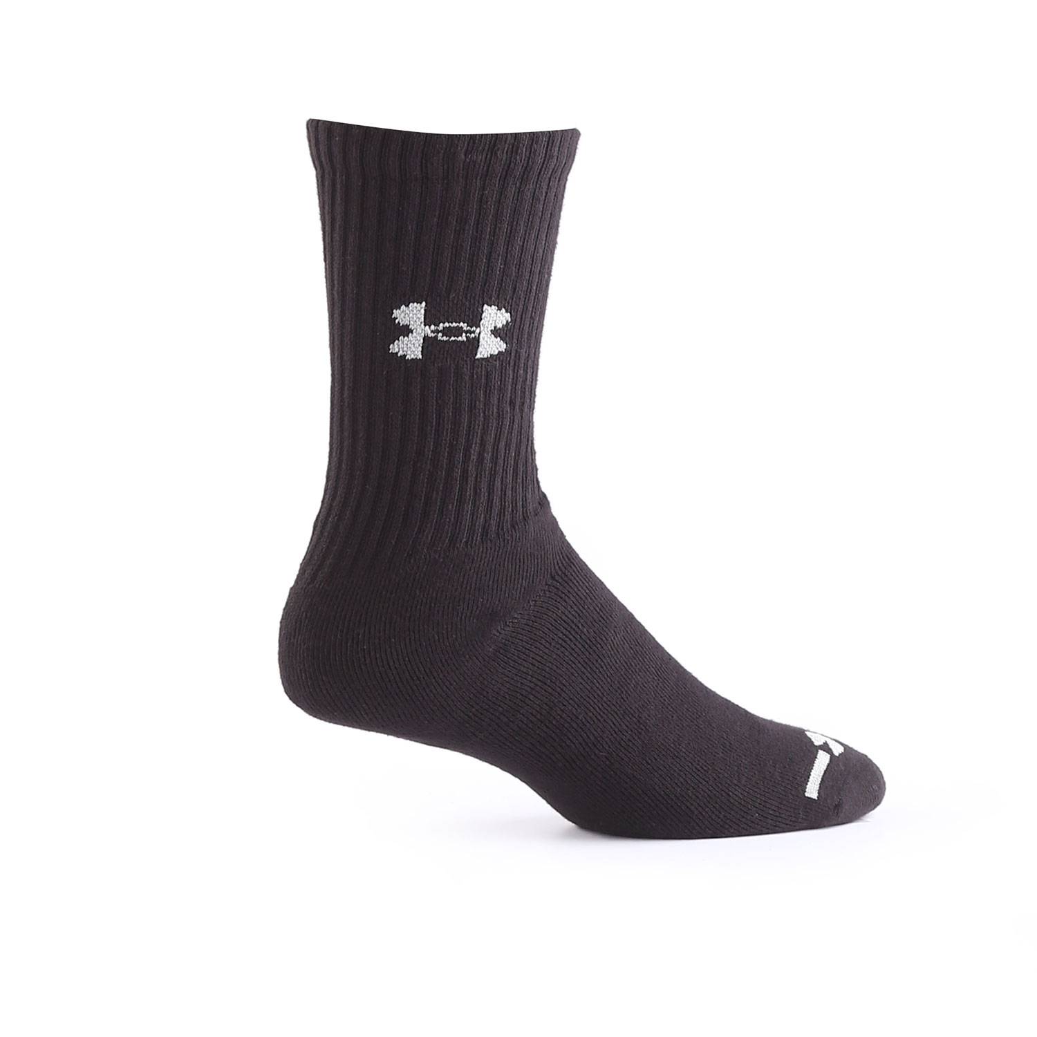Under Armour Charged Cotton Crew Socks 6 Pack
