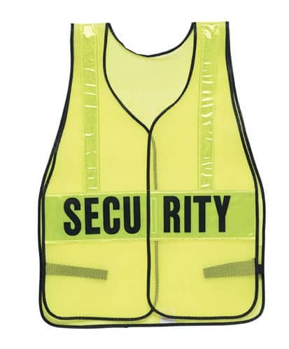 SAFETY FLAG COMPANY FIRE DELUXE DAY/NIGHT REFLECTIVE SAFETY VEST ORANGE