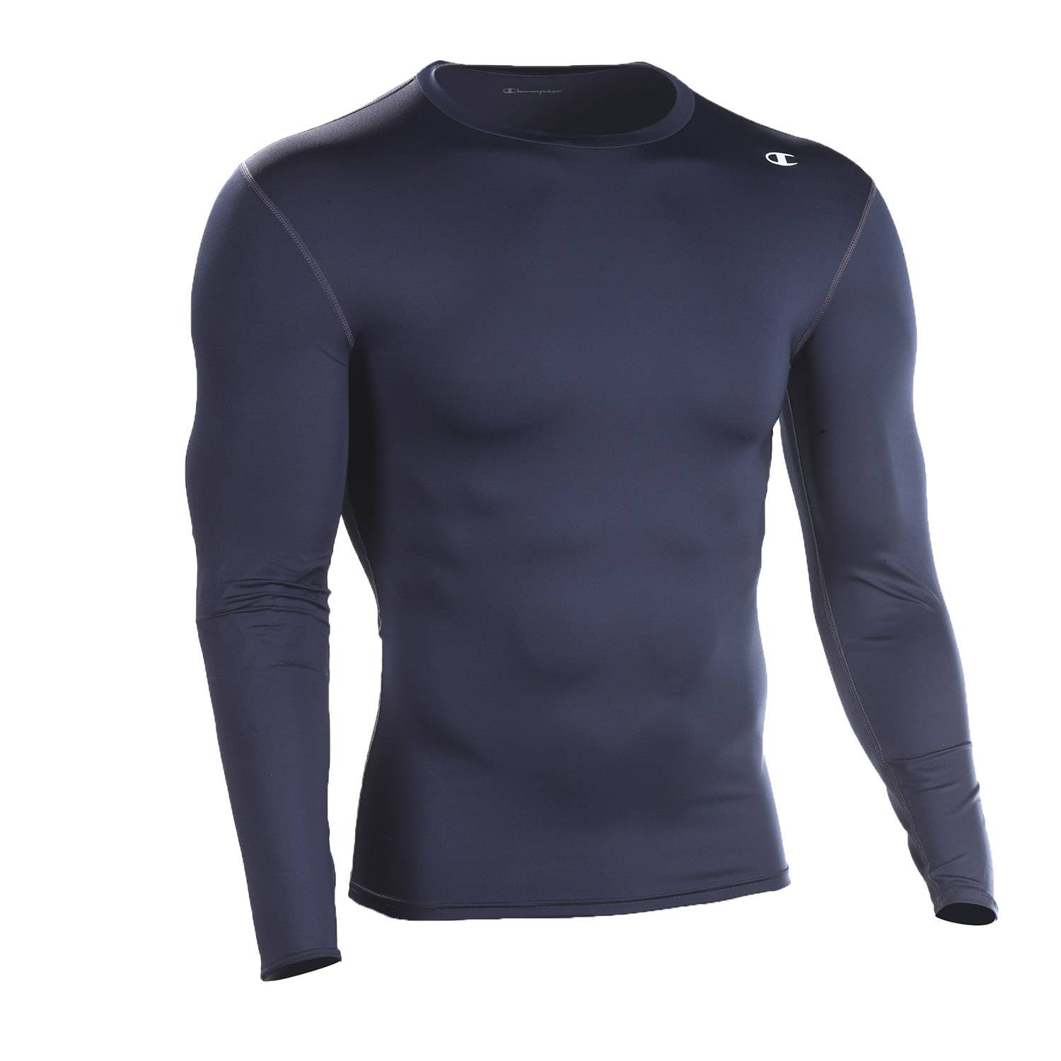 Champion Men's Compression Double Dry Long Sleeve T-Shirt